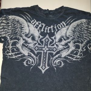 men's 2xl Affliction tshirt